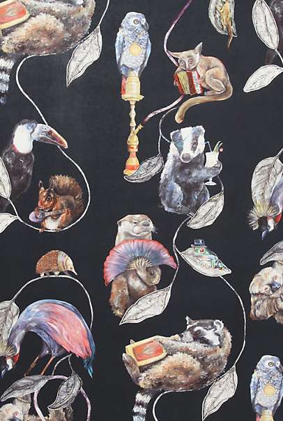 papel tapiz con temática animal,ilustración,planta,arte,anatomía humana