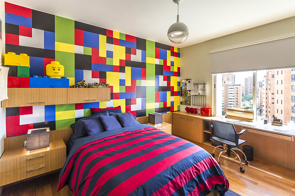 레고 침실 벽지,침실,방,인테리어 디자인,가구,특성