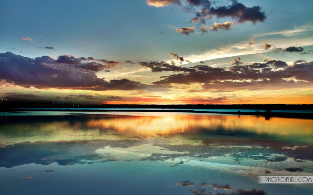 carta da parati a tema scozzese,cielo,corpo d'acqua,riflessione,paesaggio naturale,natura