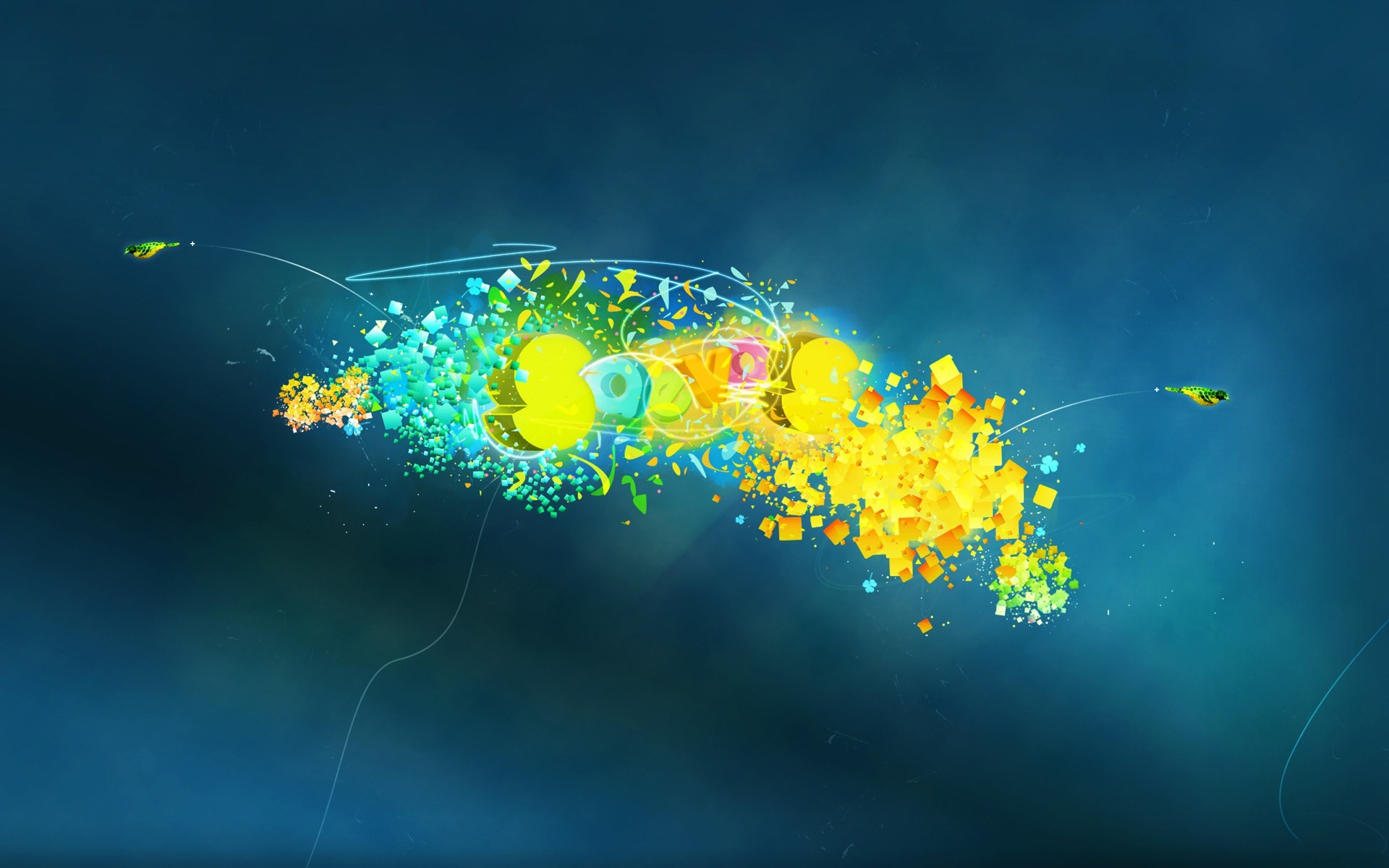 imagen de arte fondo de pantalla,azul,agua,amarillo,cielo,fotografía