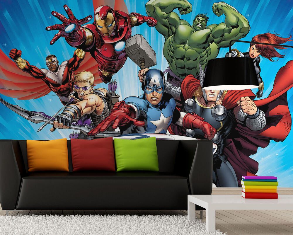 marvel wallpaper for bedroom,animated cartoon,fictional character,cartoon,hero,superhero