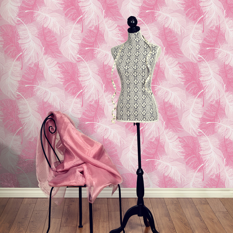 coloroll wallpaper,pink,clothing,dress,wallpaper,fashion