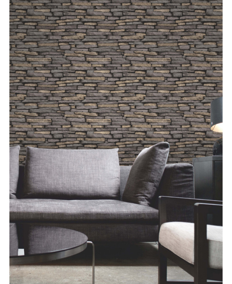 natural stone effect wallpaper,wall,brick,wallpaper,brown,furniture