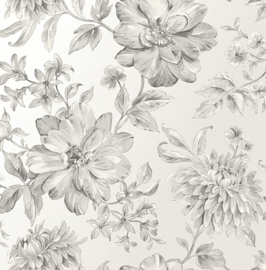 tree design wallpaper,flower,pattern,black and white,plant,botany