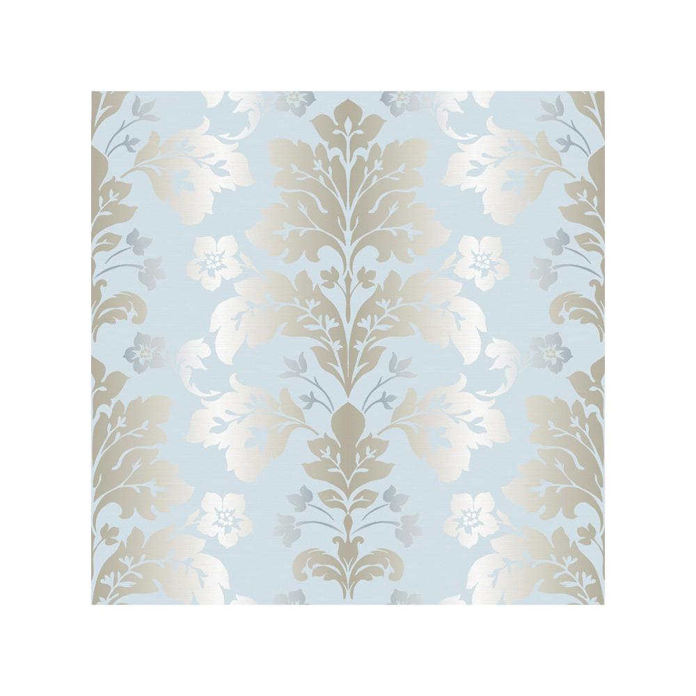 blue damask wallpaper,white,green,yellow,aqua,brown (704088