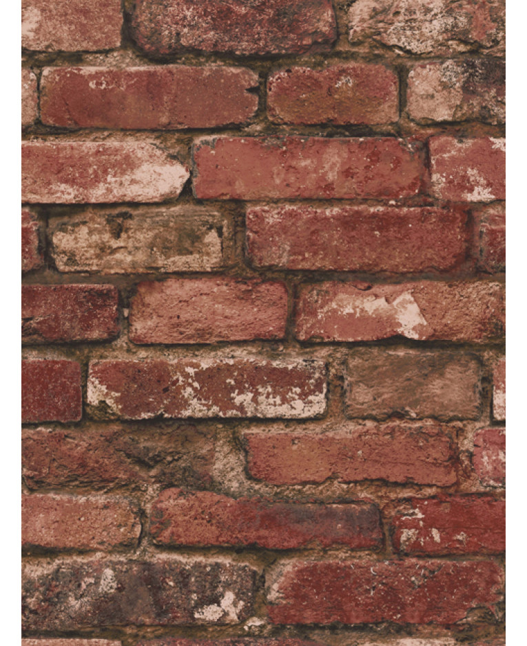 red brick effect wallpaper,brick,brickwork,wall,photograph,stone wall