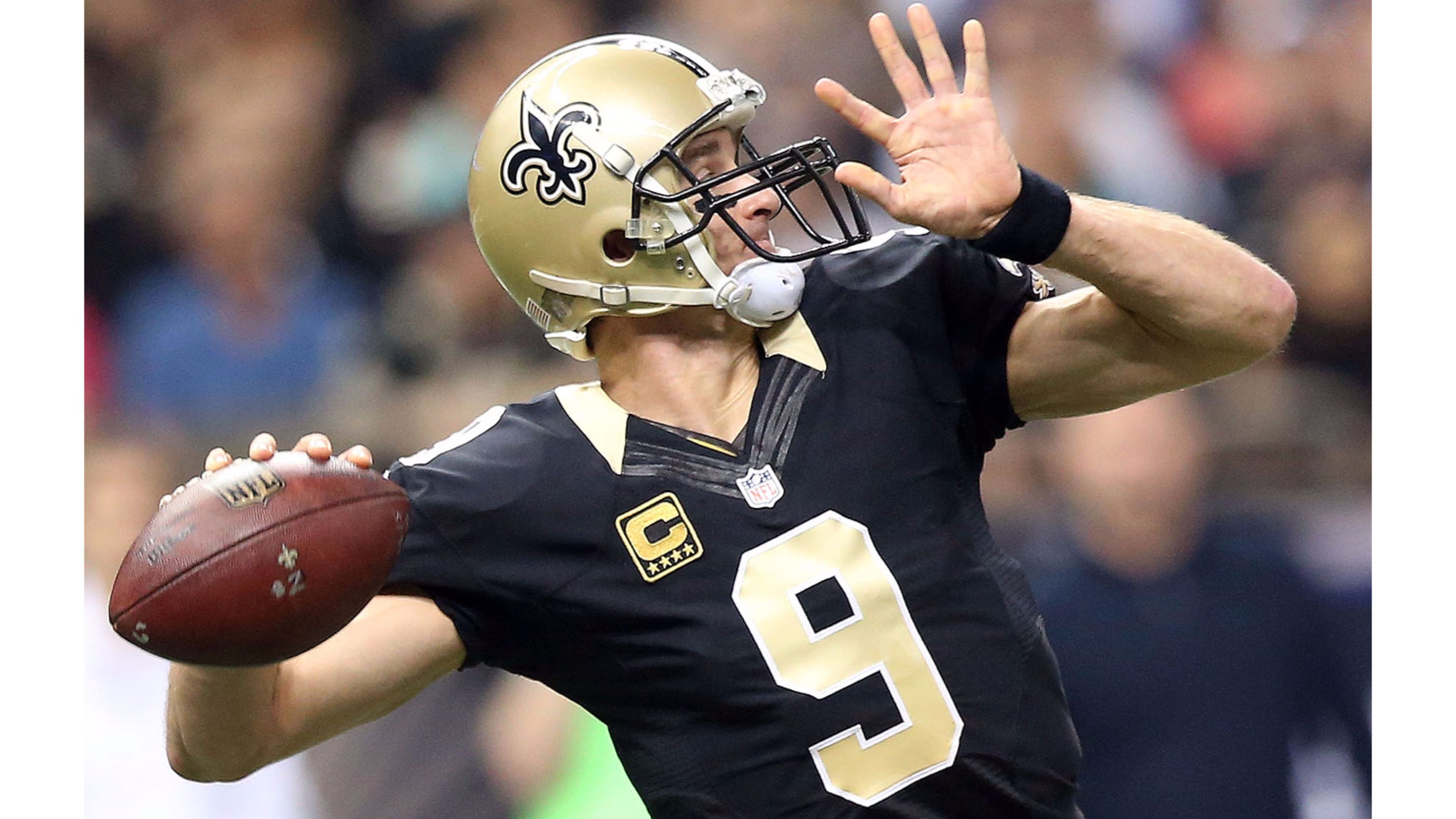 drew brees wallpaper,sports gear,helmet,football gear,sports equipment,football equipment