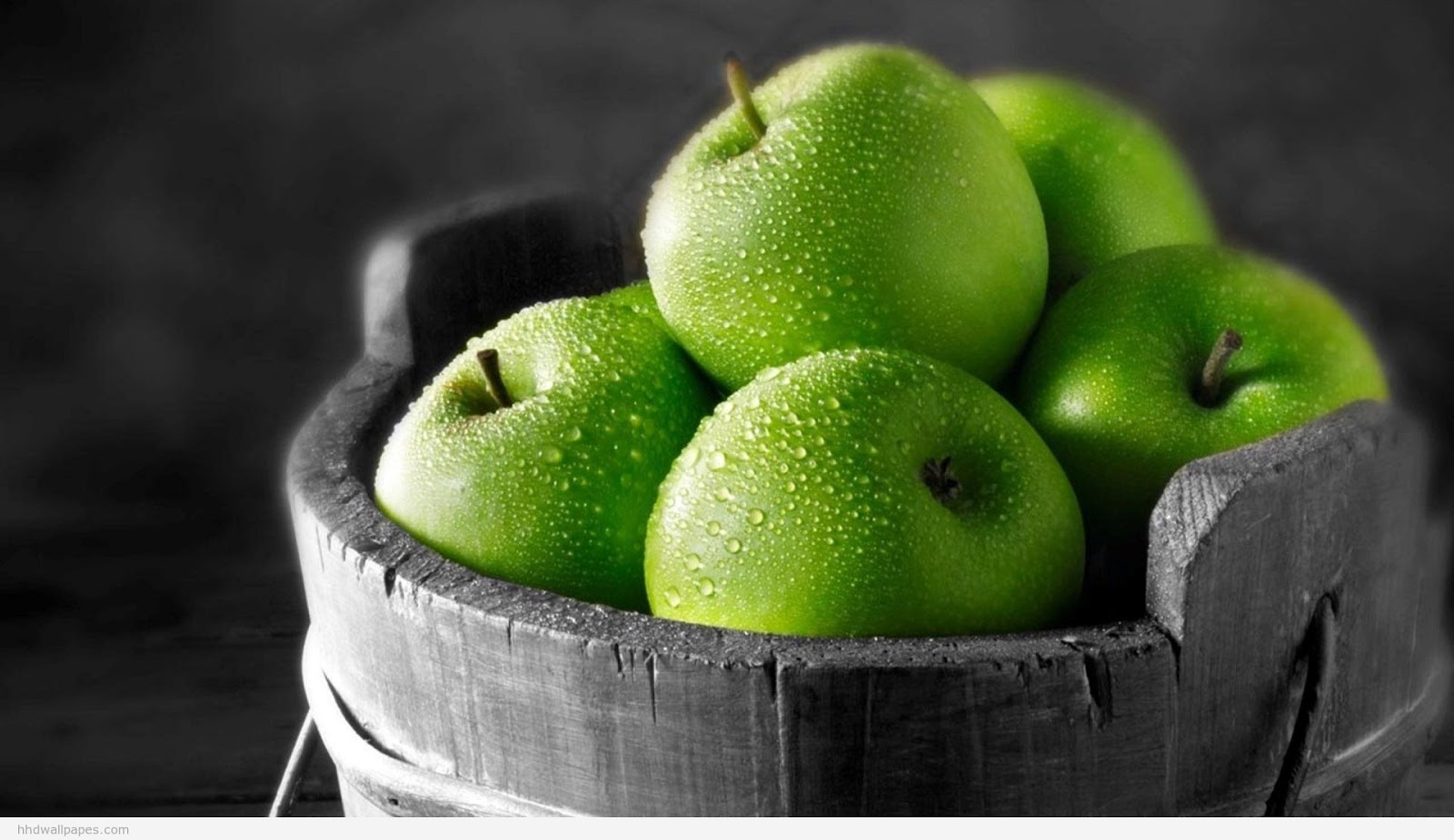 grüne apfeltapete,granny smith,apfel,obst,grün,essen