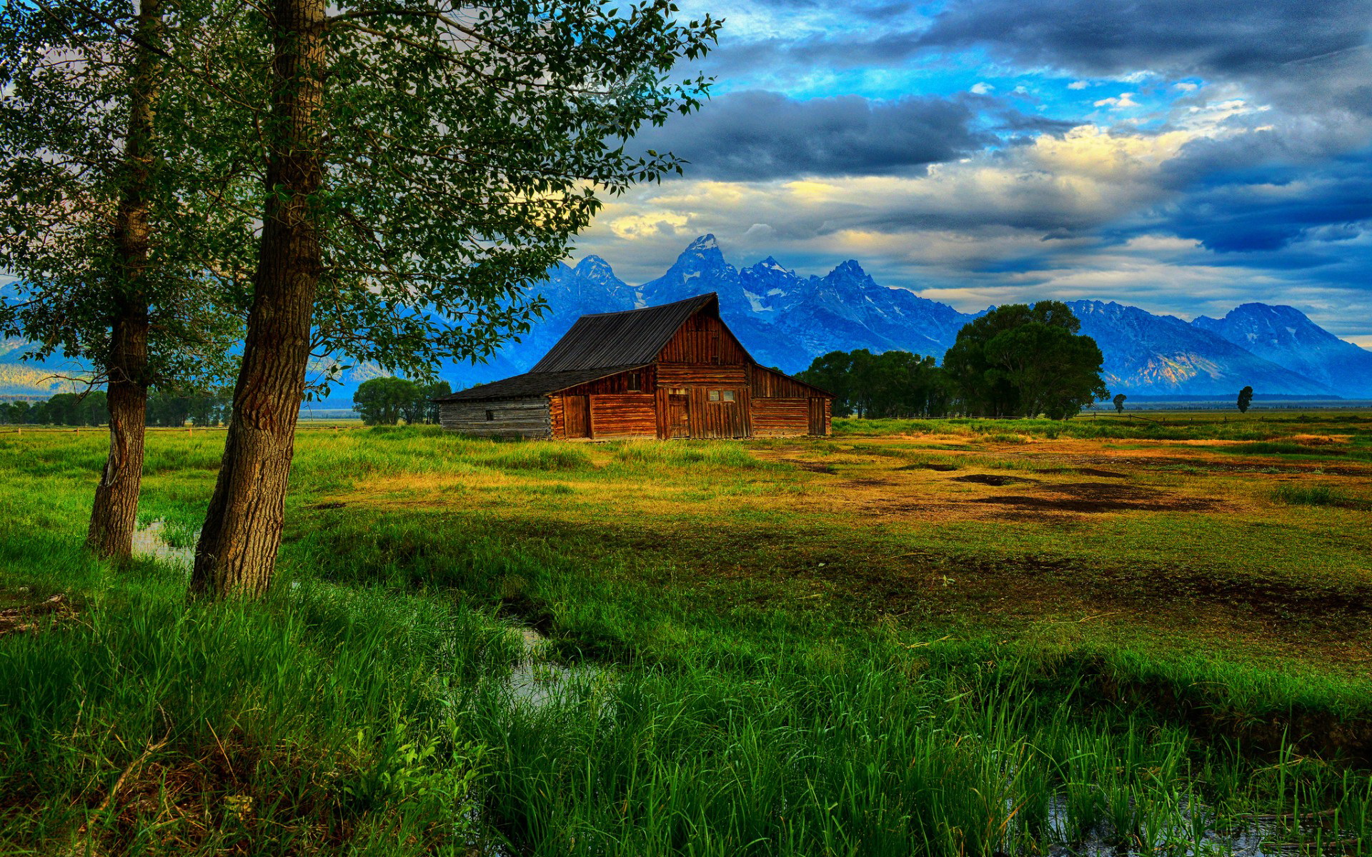 barn wallpaper,natural landscape,nature,grassland,natural environment,prairie