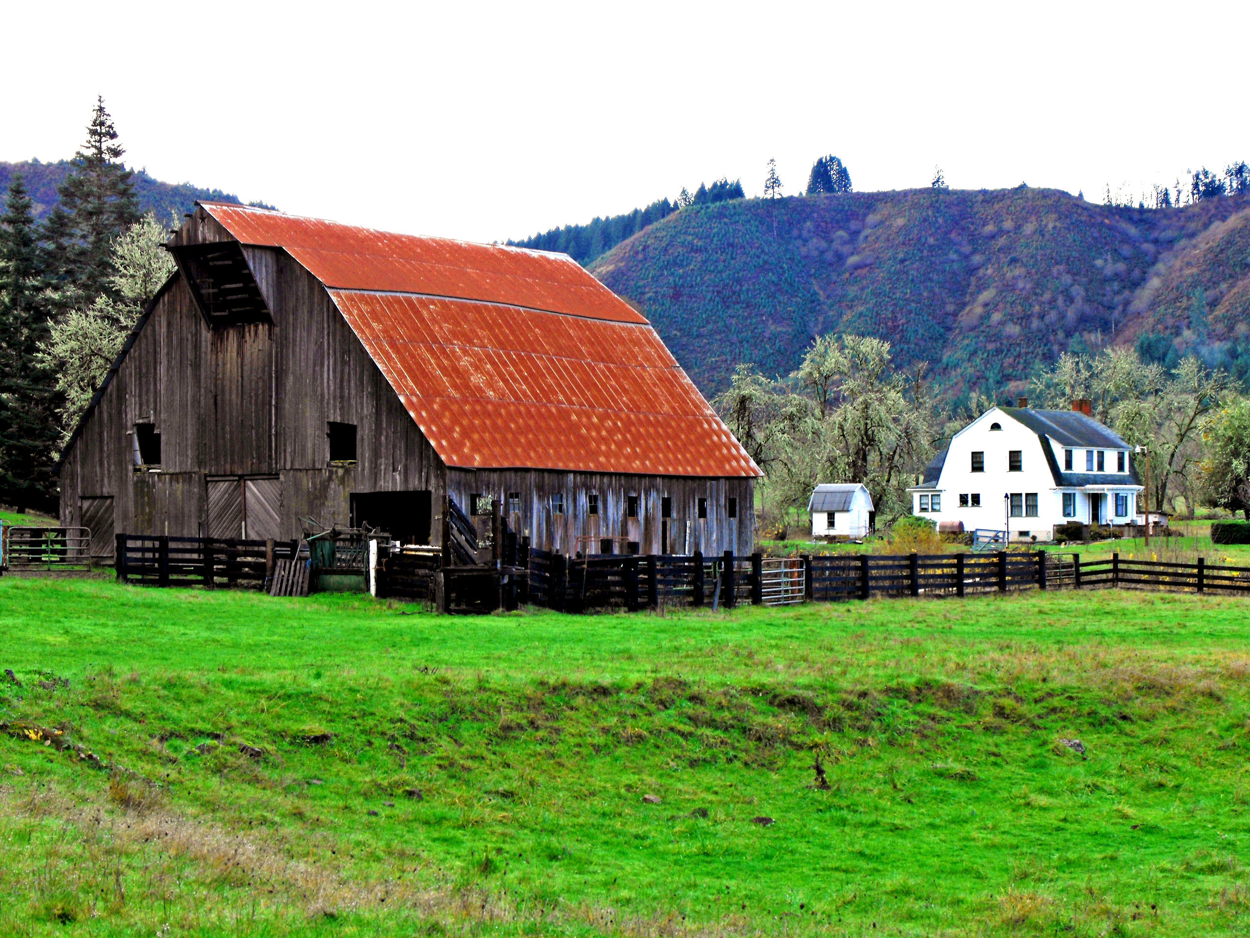 papier peint grange,grange,ferme,paysage naturel,zone rurale,propriété