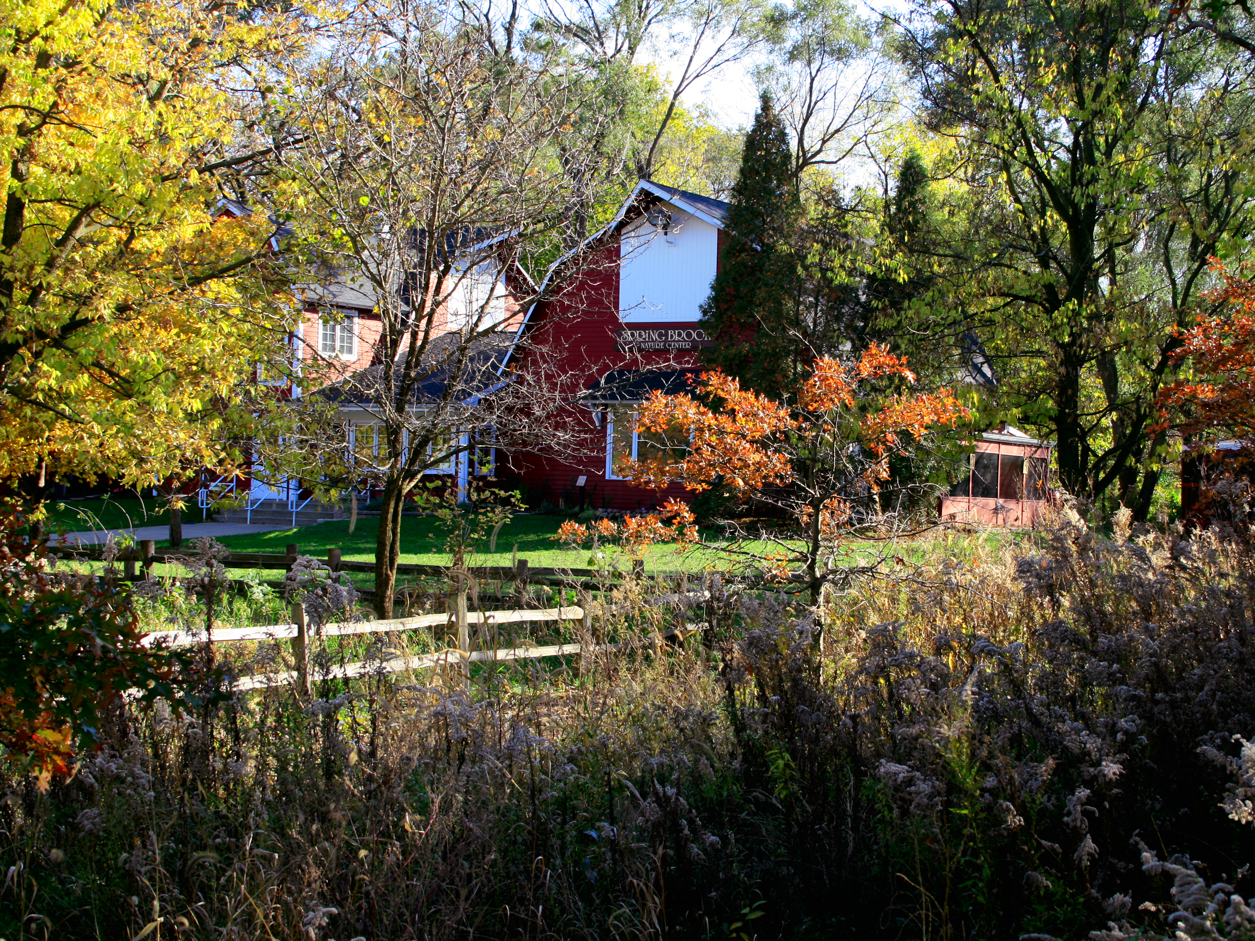 納屋の壁紙,自然の風景,自然,木,葉,家