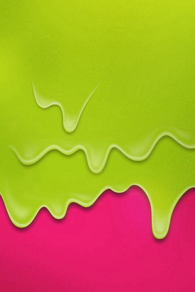 paint drip wallpaper,green,yellow,pink,red,rectangle
