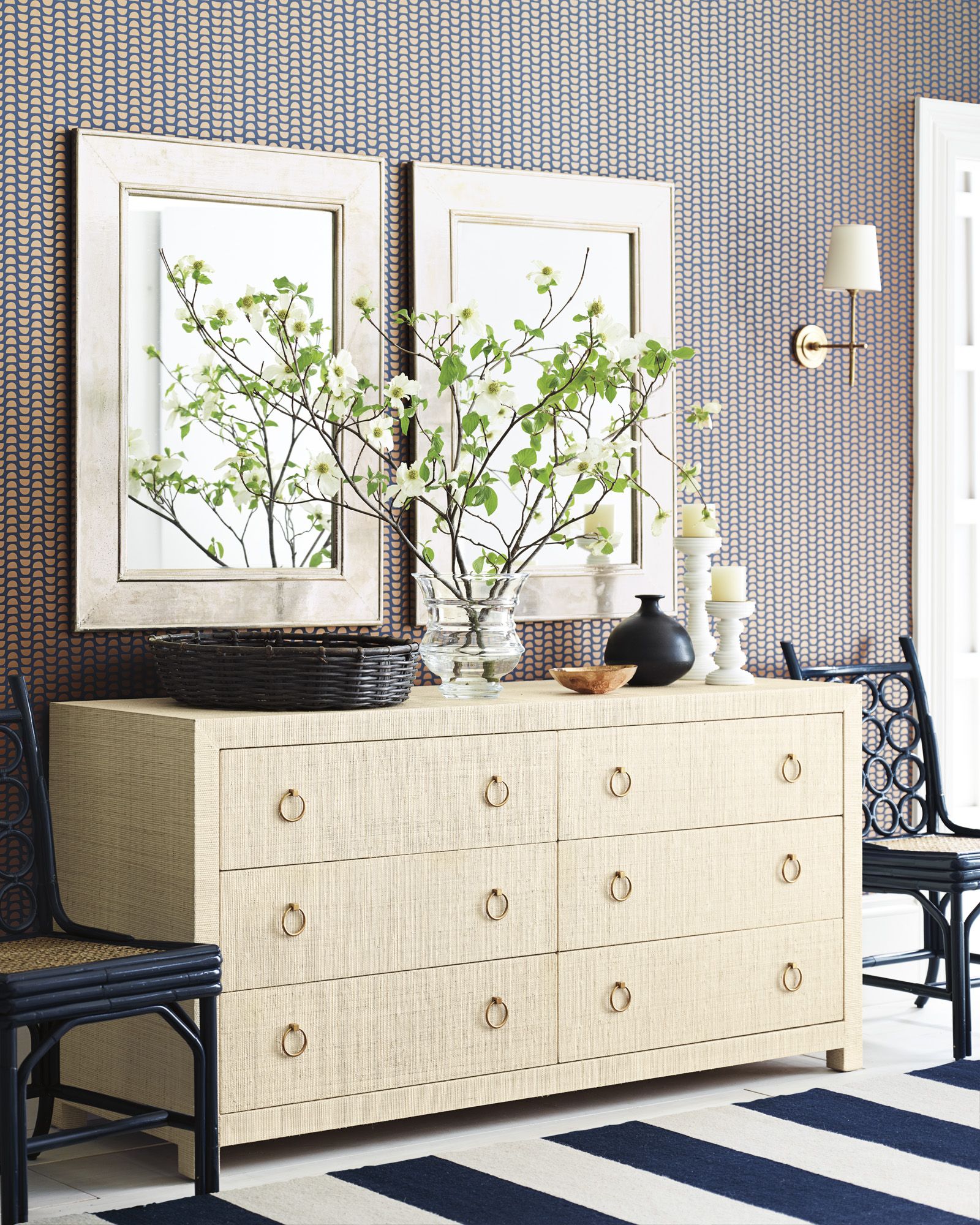 raffia wallpaper,furniture,chest of drawers,drawer,room,dresser