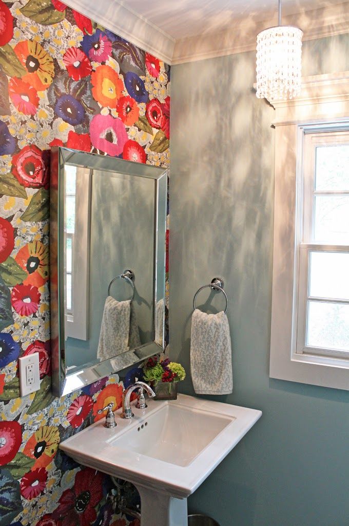 꽃 욕실 벽지,방,인테리어 디자인,특성,벽,벽지