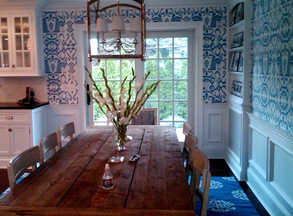 blue kitchen wallpaper,room,property,interior design,building,home