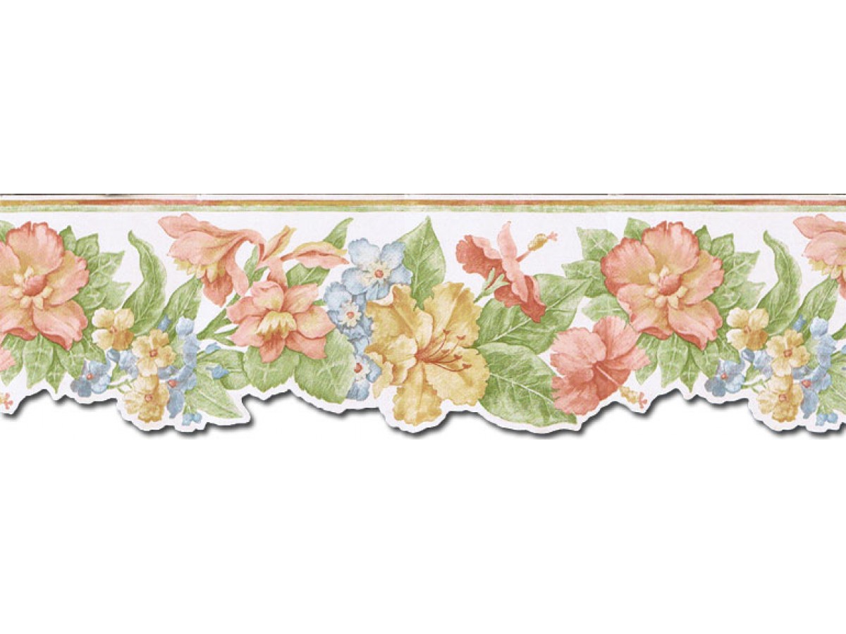 floral wallpaper border,pink,flower,plant,cut flowers,serving tray