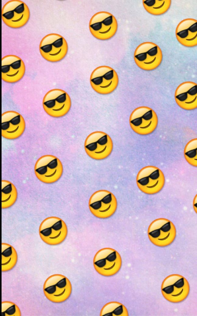 coole emoji wallpaper,gelb,emoticon,smiley,muster,lächeln