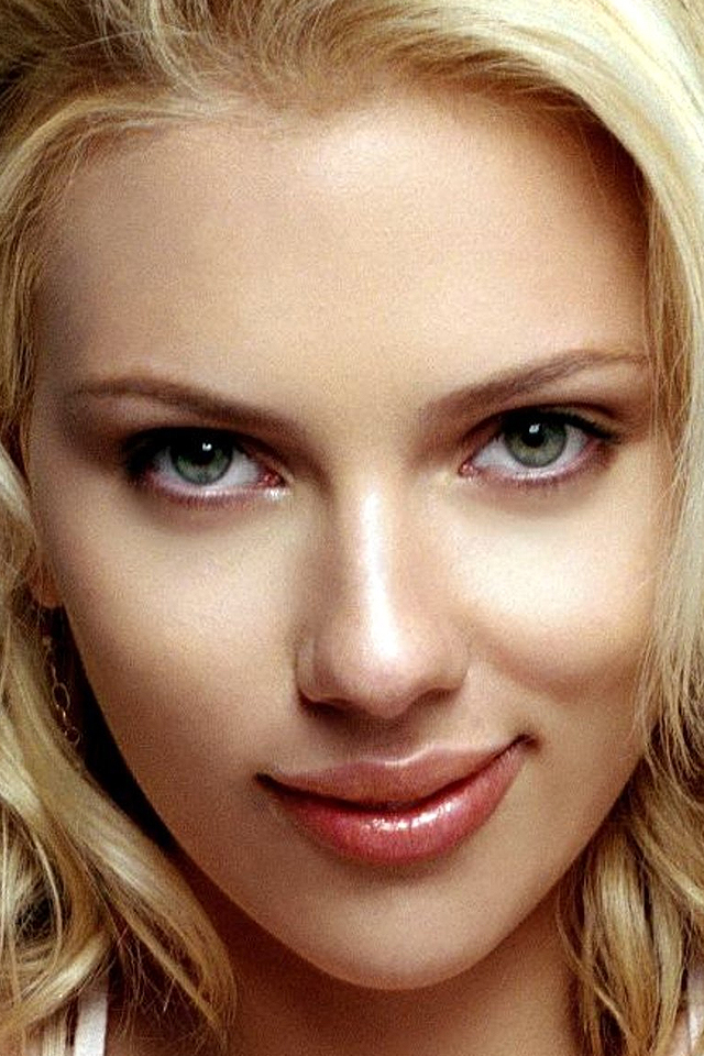 scarlett johansson fond d'écran iphone,visage,cheveux,sourcil,blond,lèvre