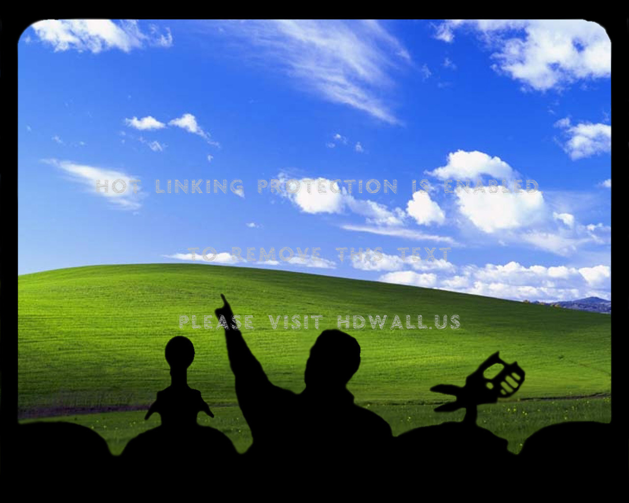 mst3k wallpaper,people in nature,sky,natural landscape,grassland,silhouette