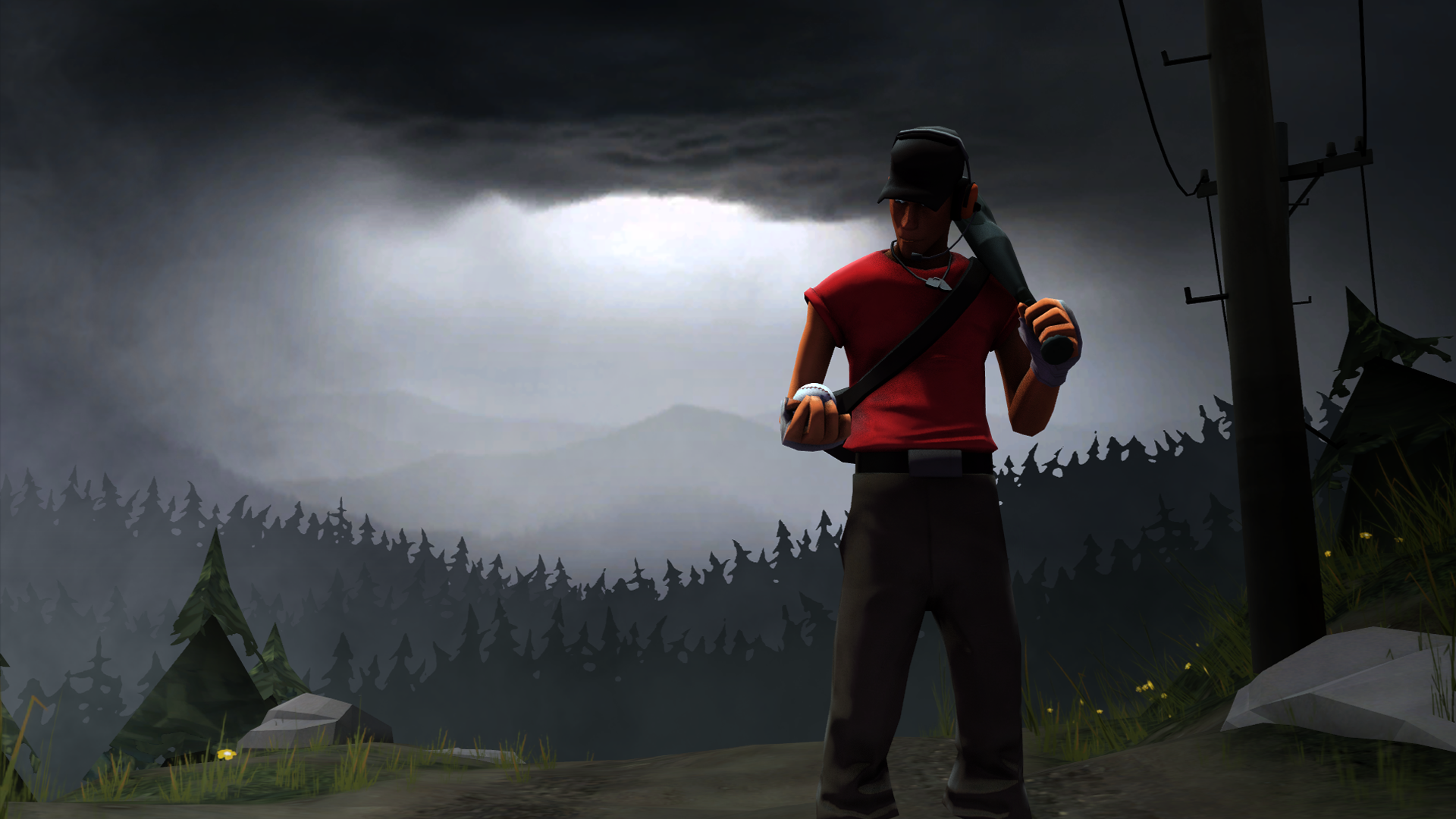 tf2 scout wallpaper,pc game,screenshot,games,photography