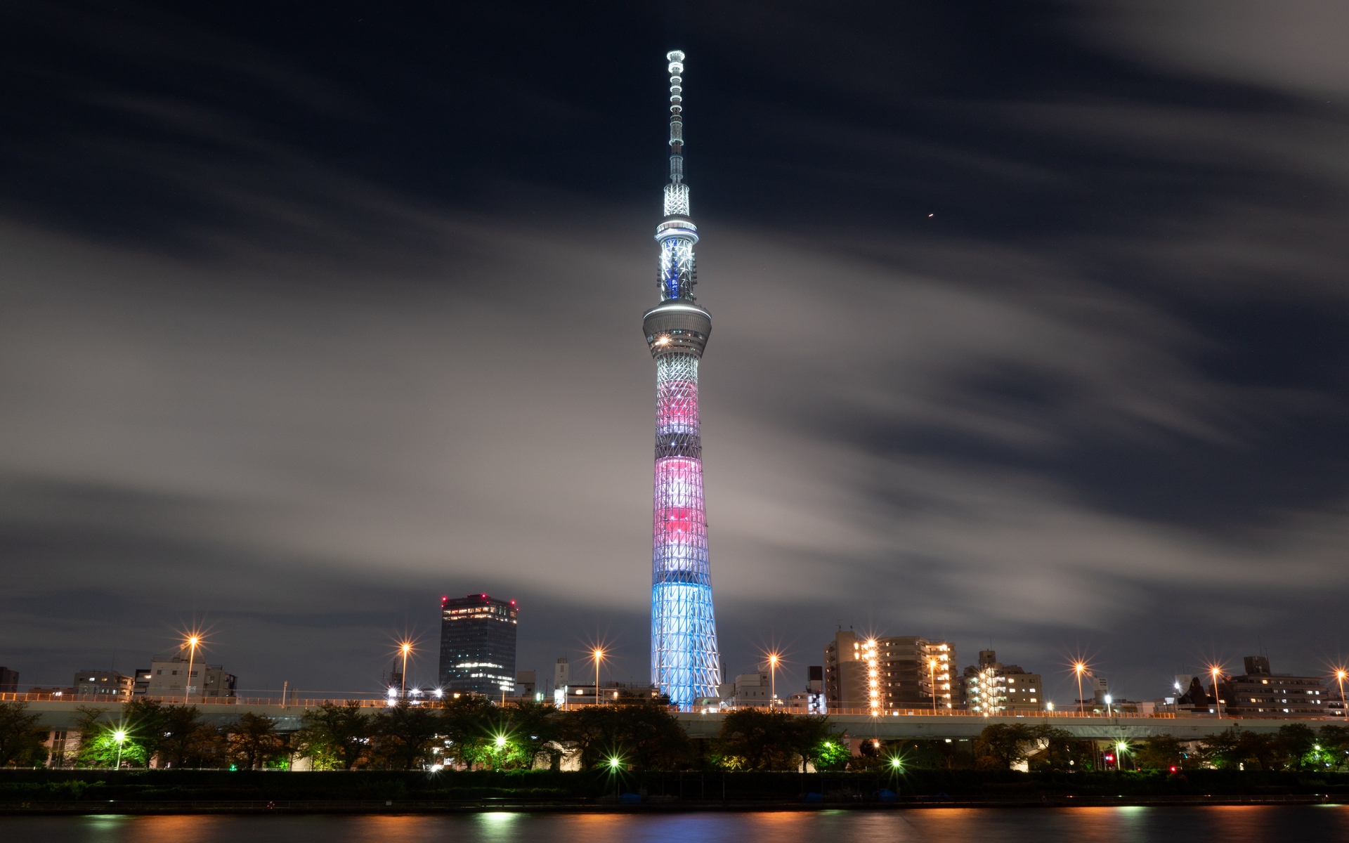 tokyo tower wallpaper,tower,landmark,skyscraper,metropolitan area,city