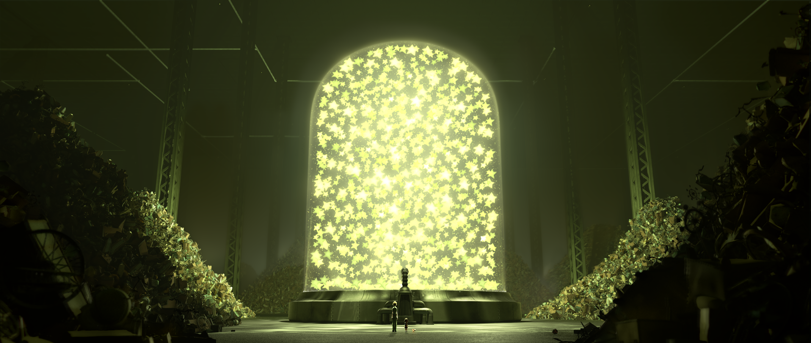 le petit prince wallpaper,lighting,light,green,architecture,light fixture