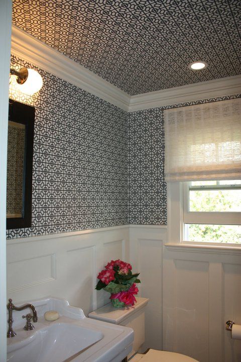 wainscoting wallpaper,property,bathroom,room,ceiling,interior design