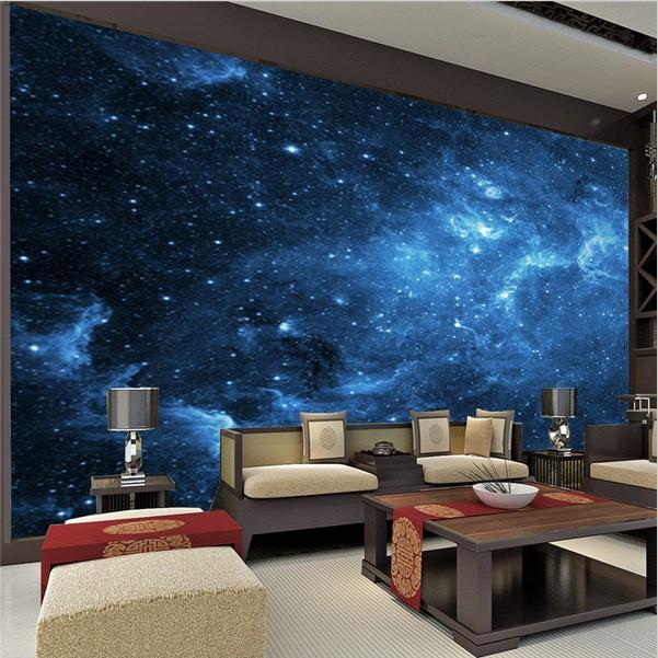 papel pintado galaxy para paredes,sala,habitación,pared,diseño de