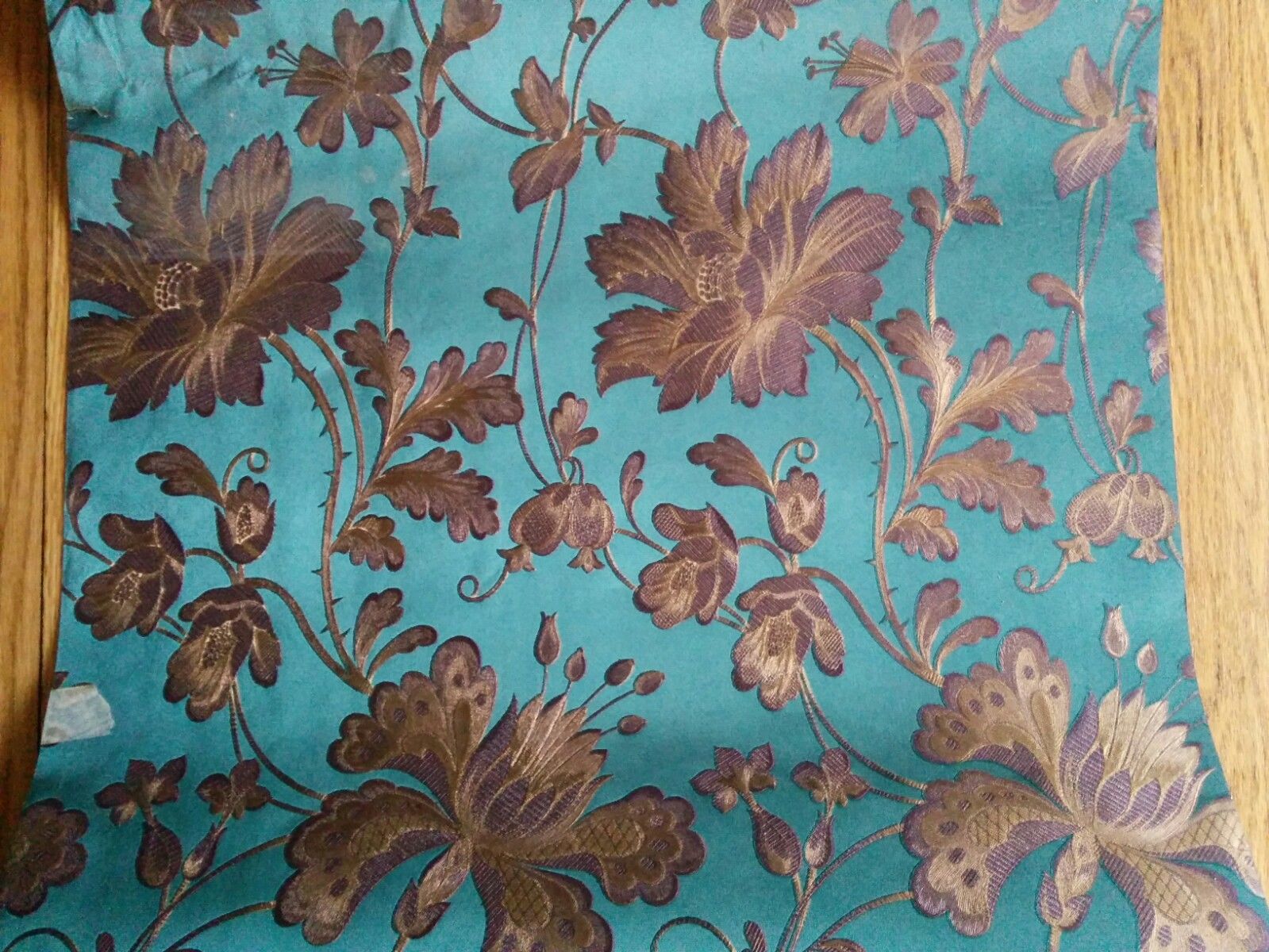 shand kydd wallpaper,aqua,turquoise,brown,leaf,teal