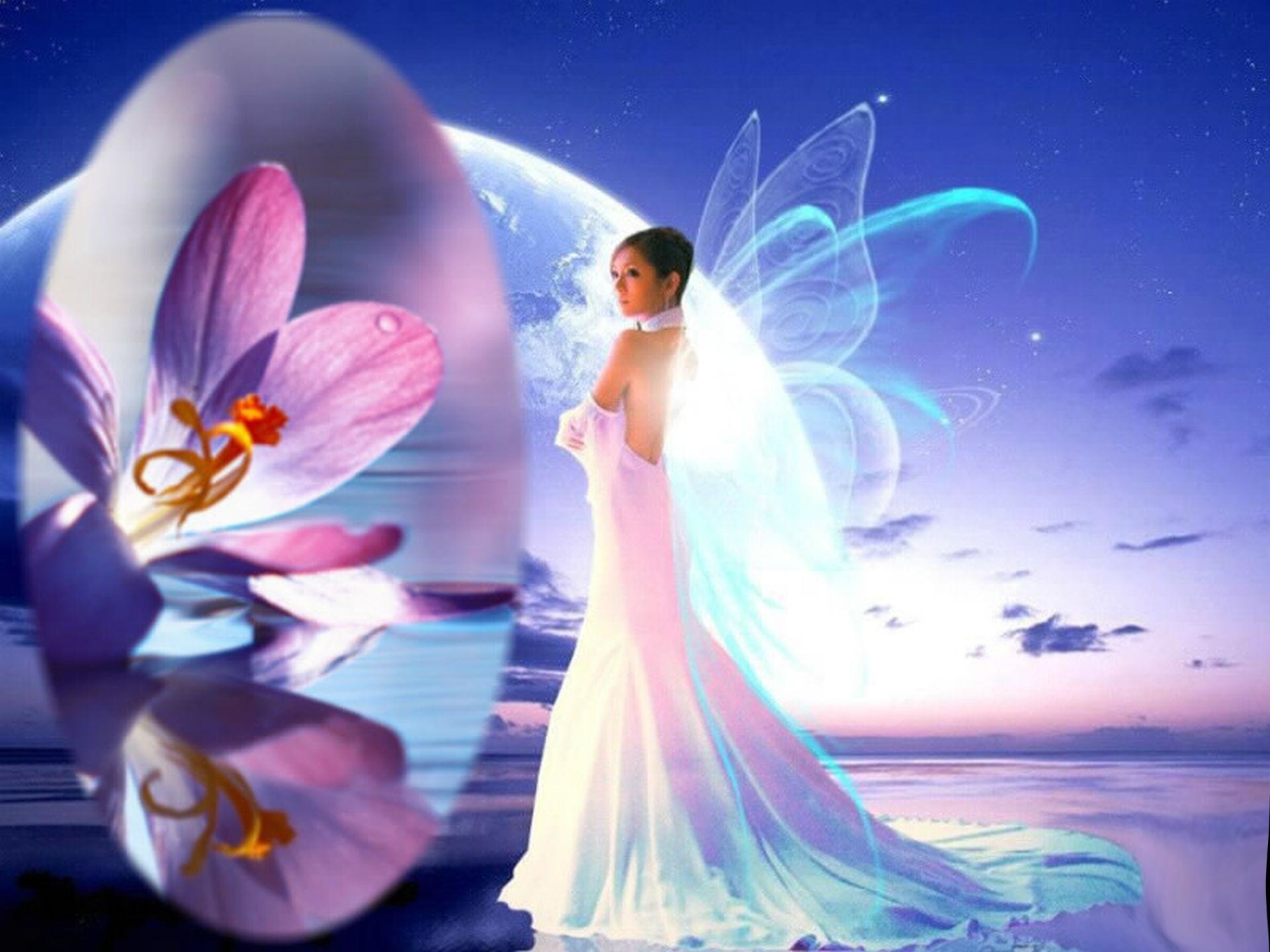 fairy wallpaper hd,angel,fictional character,animated cartoon,cartoon,sky
