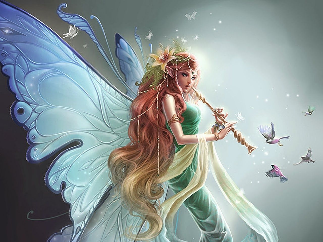 妖精の壁紙のhd,cgアートワーク,架空の人物,天使,神話上の生き物,羽