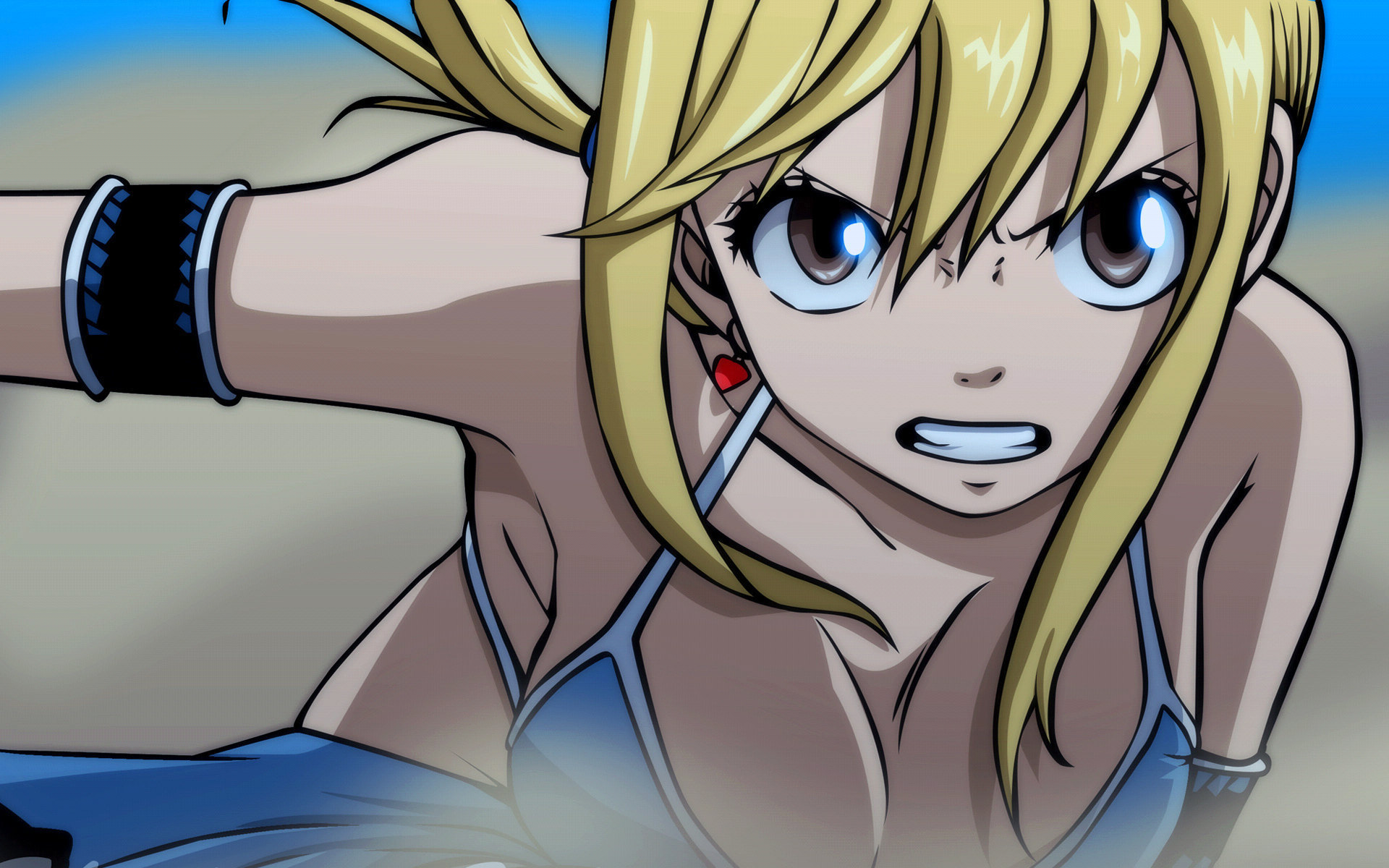 fairy tail lucy fondo de pantalla,dibujos animados,cara,cabello,anime,cabeza