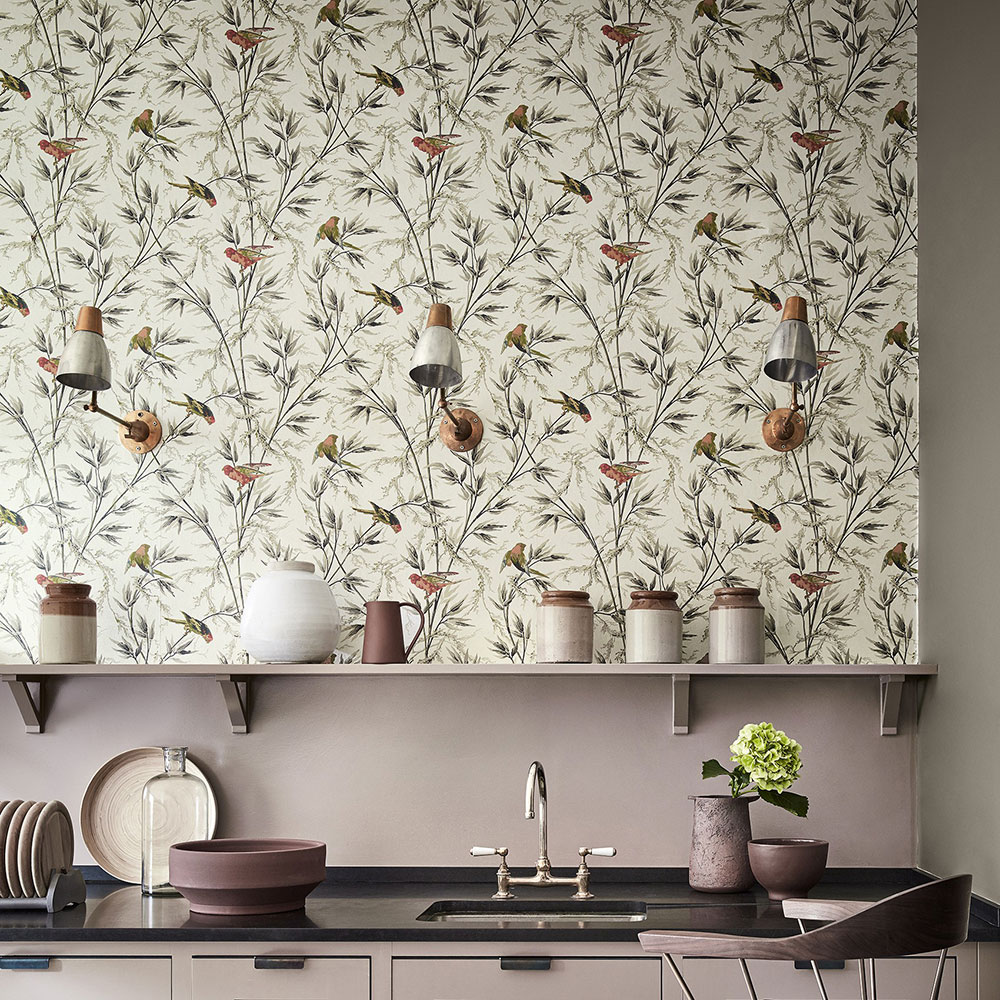 kitchen feature wall wallpaper,wall,wallpaper,interior design,room,curtain