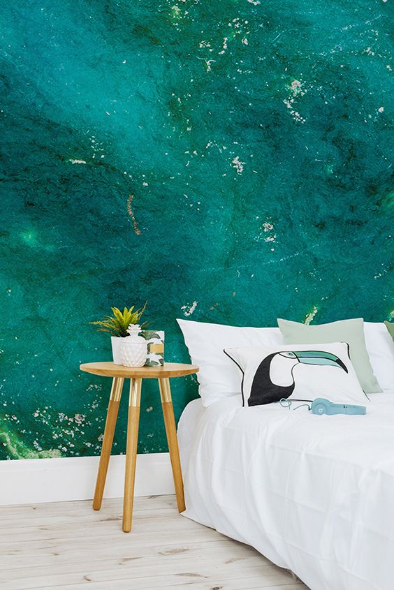 türkisfarbene tapete für schlafzimmer,blau,türkis,aqua,möbel,hintergrund