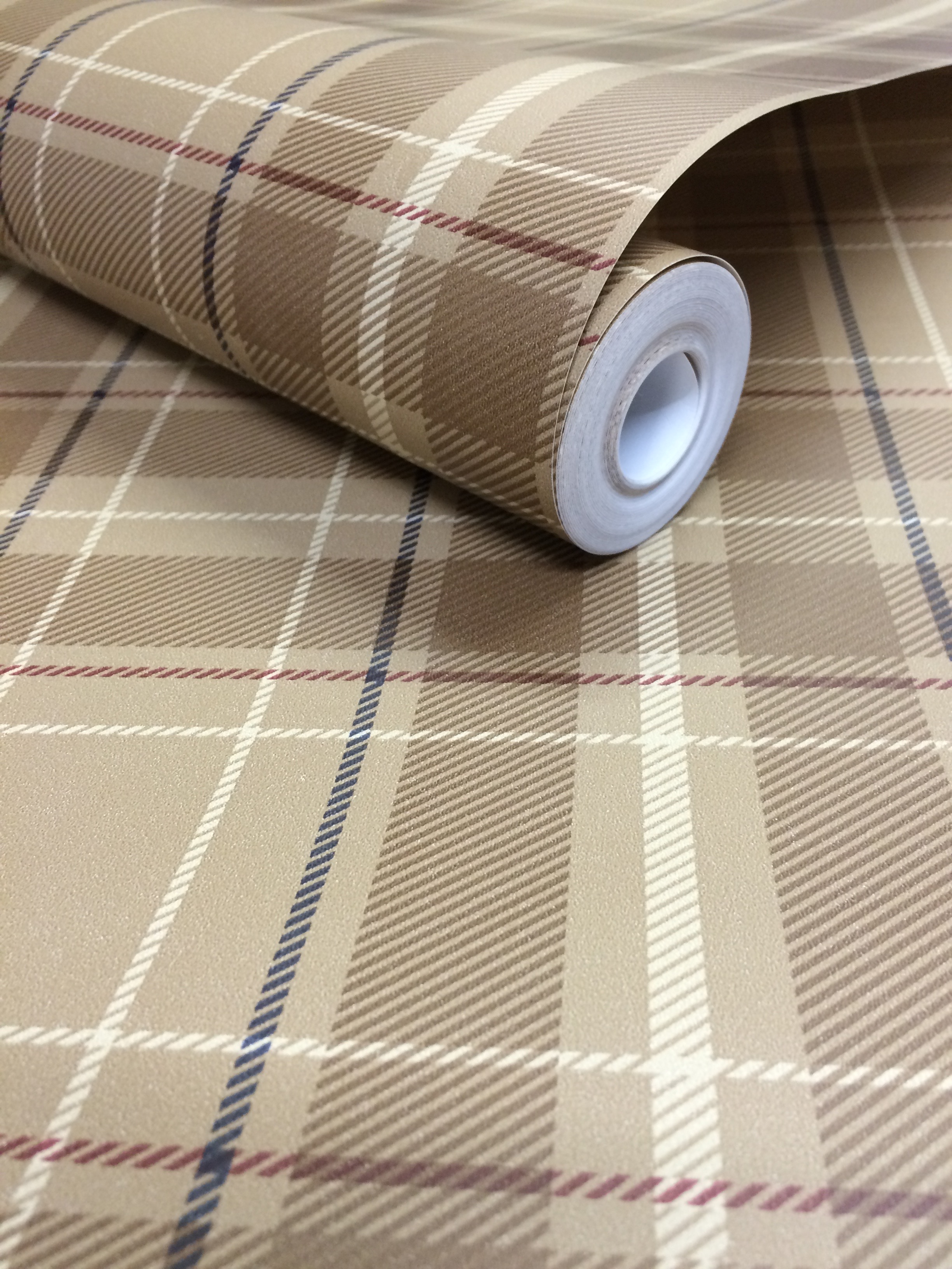 Fd21222 Tartan Wallpaper Brown Tartan Wallpaper Uk WallpaperUse