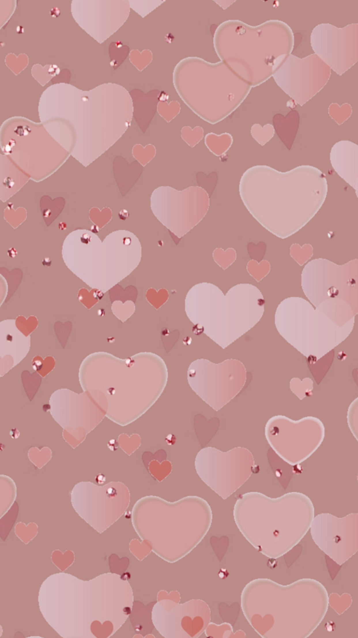 rose with heart wallpaper,heart,pink,pattern,design,valentine's day