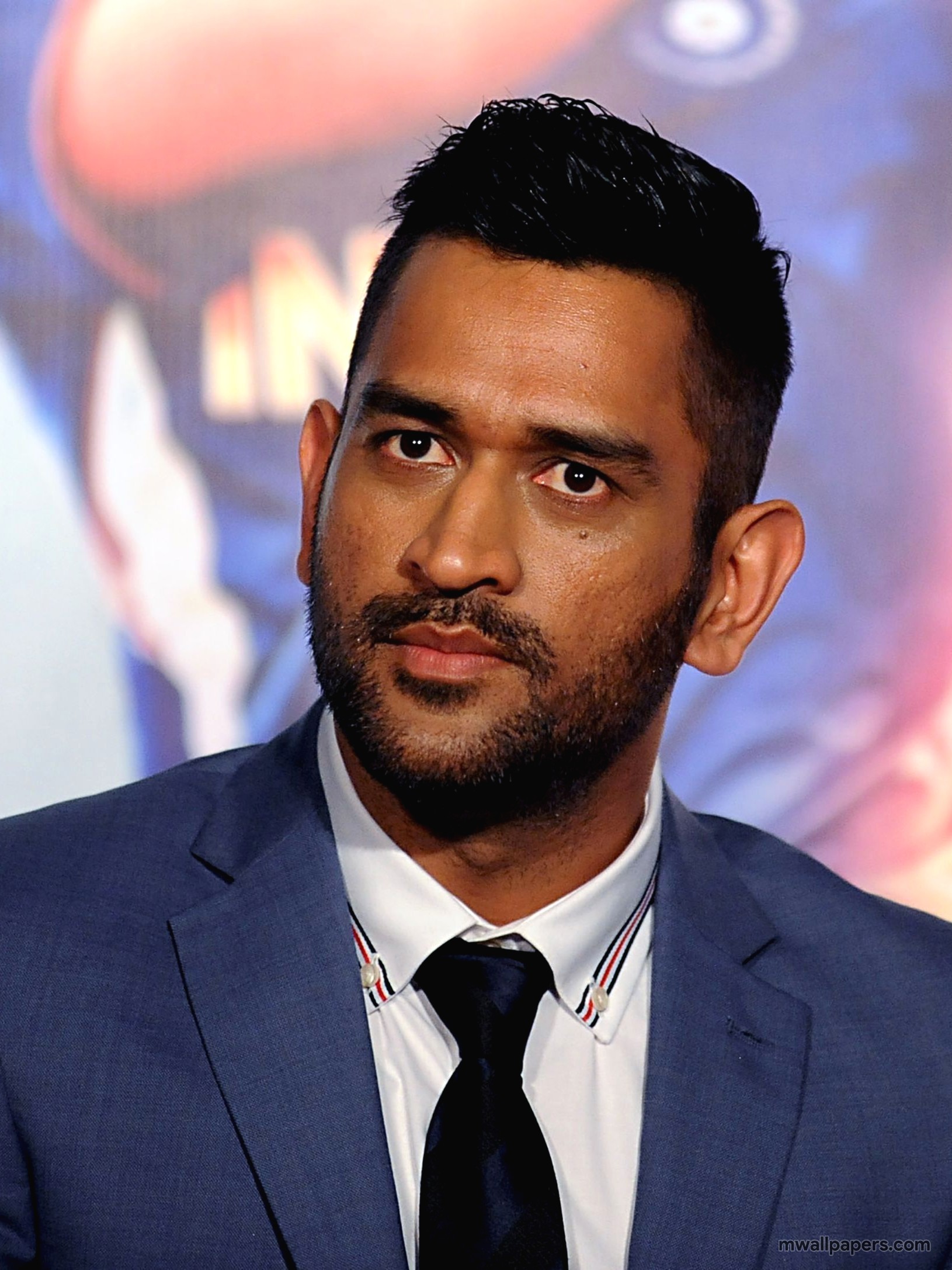 download di sfondi ms dhoni,capelli,fronte,barba,acconciatura,sopracciglio