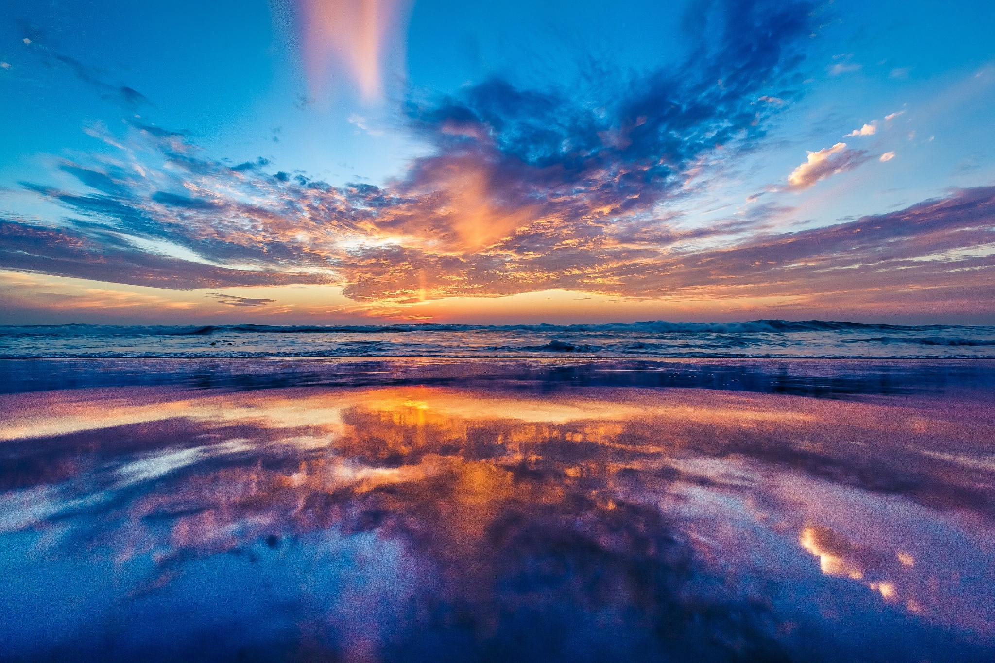 sky desktop wallpaper,sky,nature,natural landscape,reflection,horizon