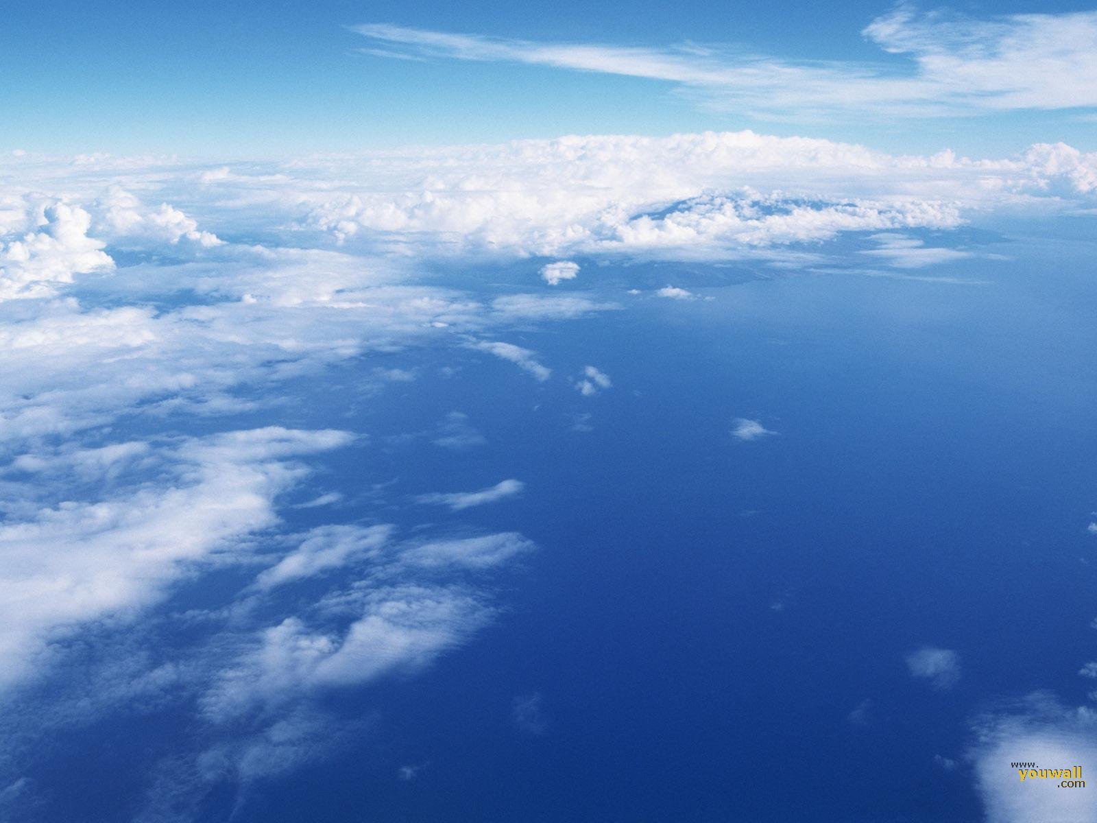 空のデスクトップの壁紙,空,雰囲気,雲,昼間,青い