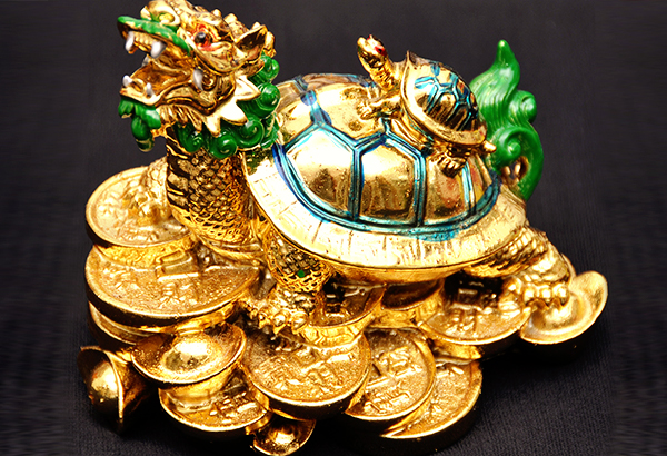 feng shui tapete für wohlstand,schildkröte,schildkröte,gold,reptil,metall