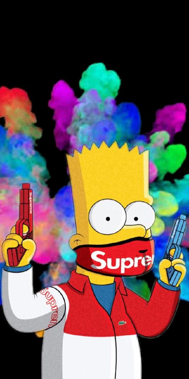 simpson supreme wallpaper,karikatur,animation,party,erfundener charakter,spiele