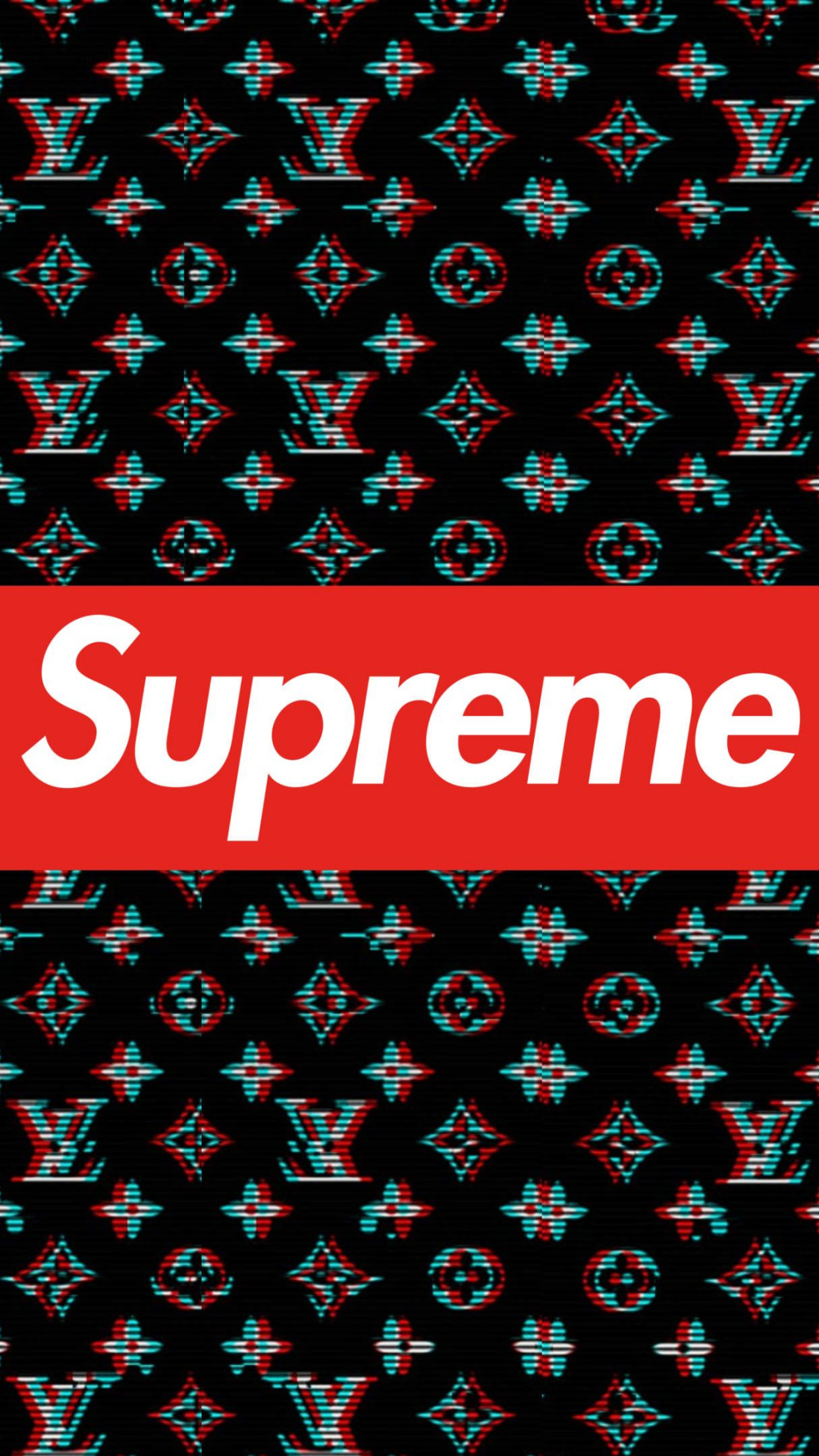 supreme logo wallpaper hd,pattern,font,design,textile