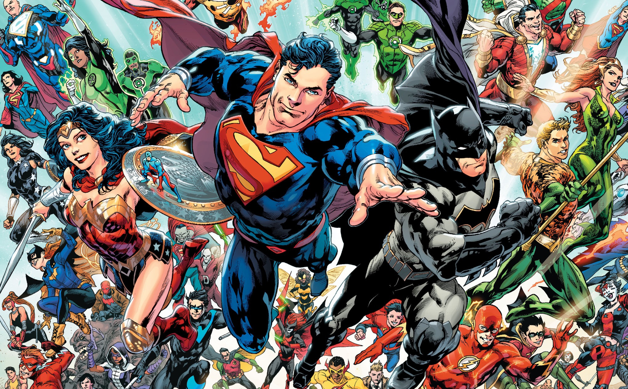 dcヒーローの壁紙,スーパーヒーロー,漫画,ヒーロー,架空の人物,フィクション
