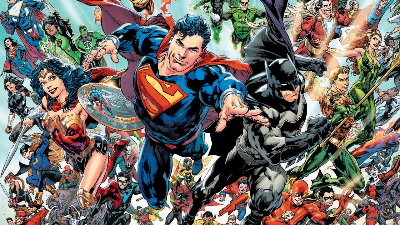 dcヒーローの壁紙,スーパーヒーロー,漫画,架空の人物,ヒーロー,スーパーマン