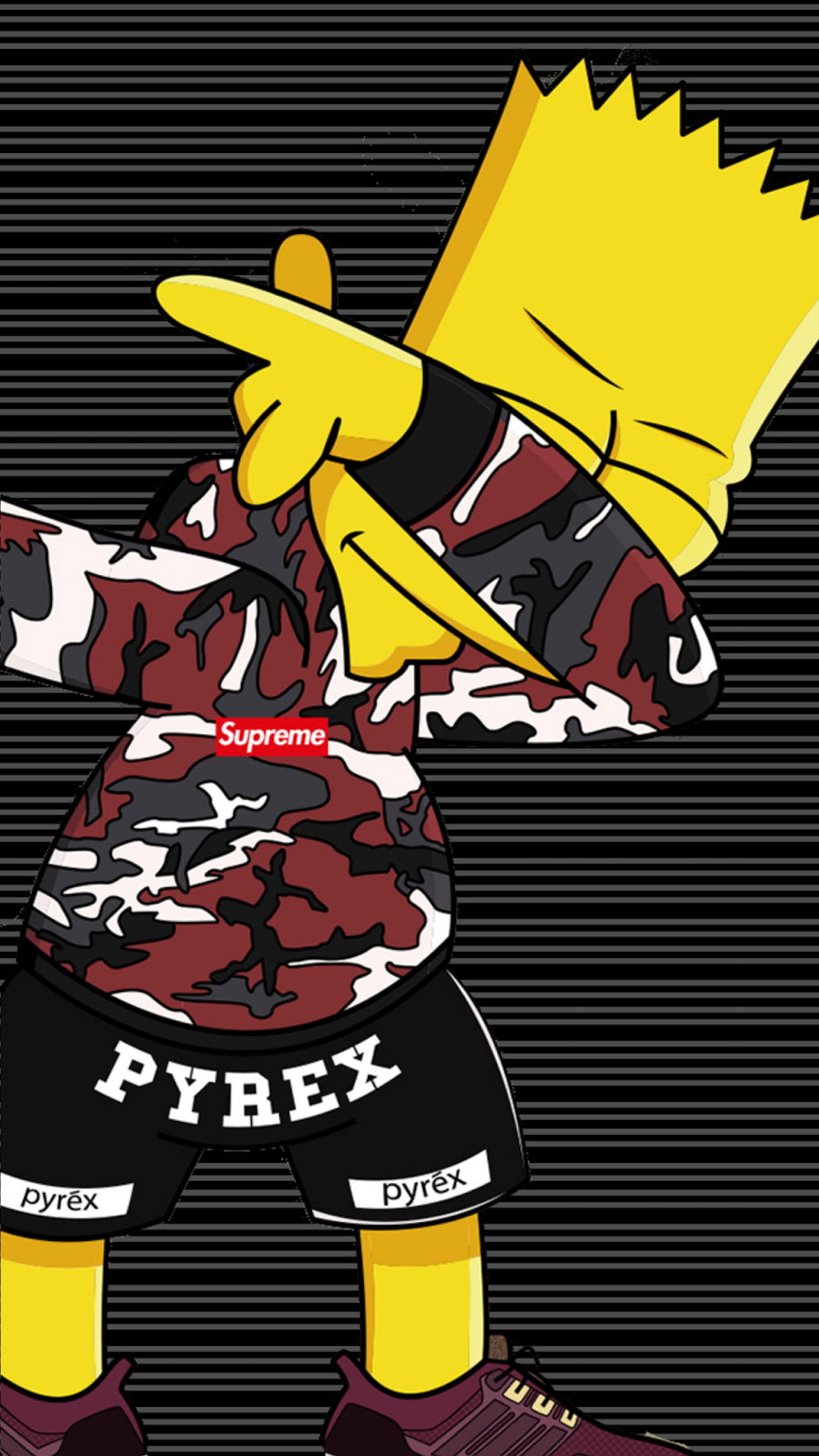 supreme bape wallpaper,cartoon,illustration,poster,graphic design,fictional character