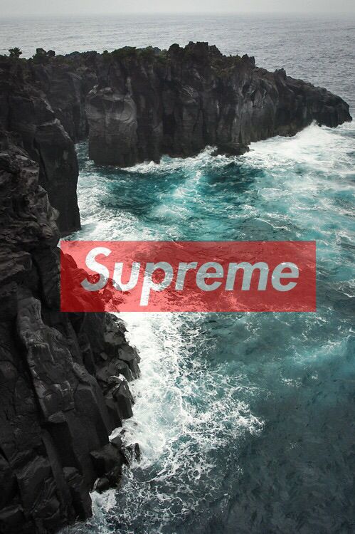 hd supreme wallpaper,body of water,cliff,coast,ocean,sea