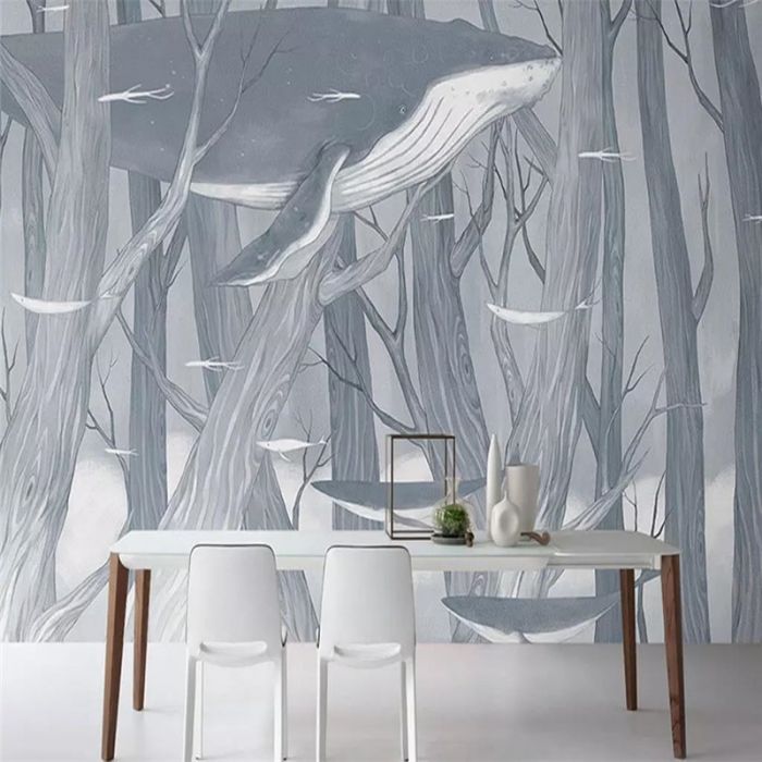 papel pintado 3d malasia,diseño de interiores,cortina,árbol,habitación,fondo de pantalla