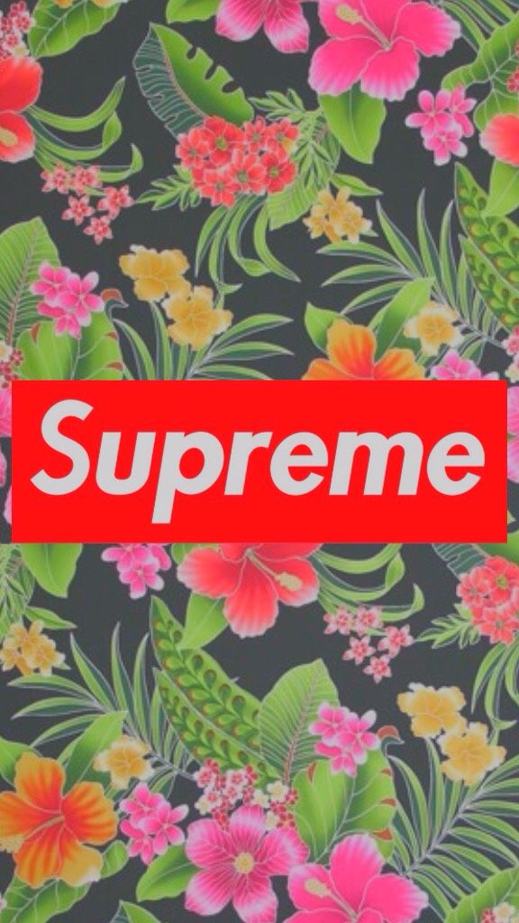 supreme floral wallpaper,flower,pattern,product,plant,pink