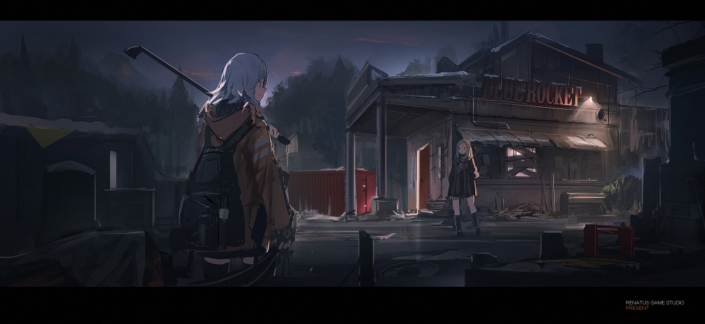 anime theme wallpaper,action adventure game,pc game,darkness,screenshot,digital compositing
