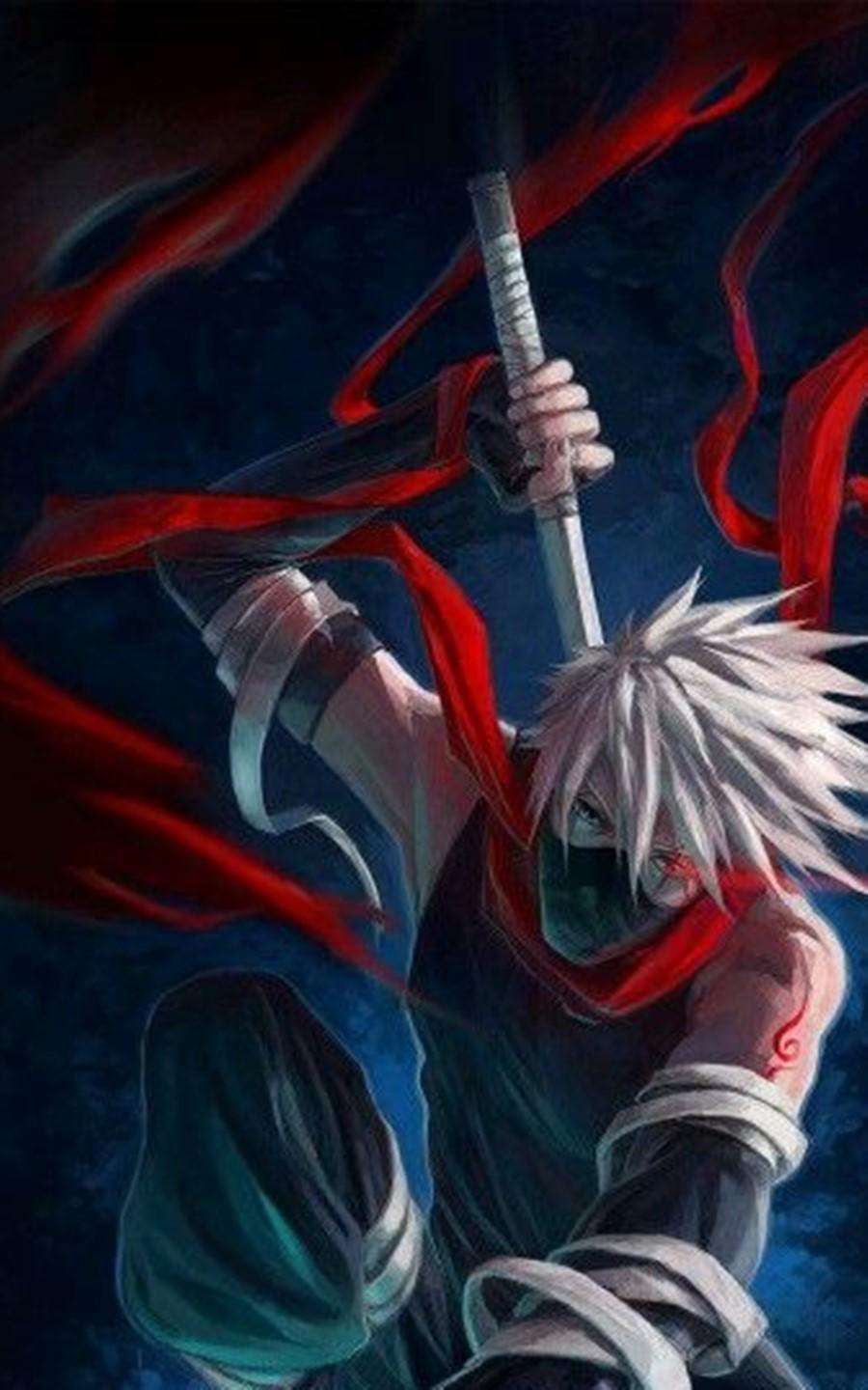 kakashi wallpaper für android,cg kunstwerk,illustration,anime,erfundener charakter,grafikdesign